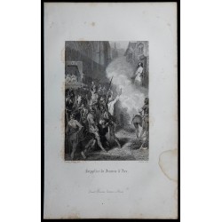 1844 - Supplice de Jeanne d'Arc 