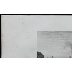 1844 - Vue du Pont des Saints-Pères à Paris 