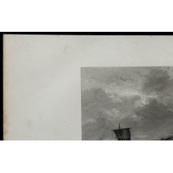 1844 - Vue de Mantes-la-Jolie 