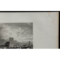 1844 - Vue de Mantes-la-Jolie 