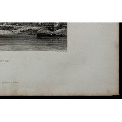 1844 - Vue de Mantes-la-Jolie 