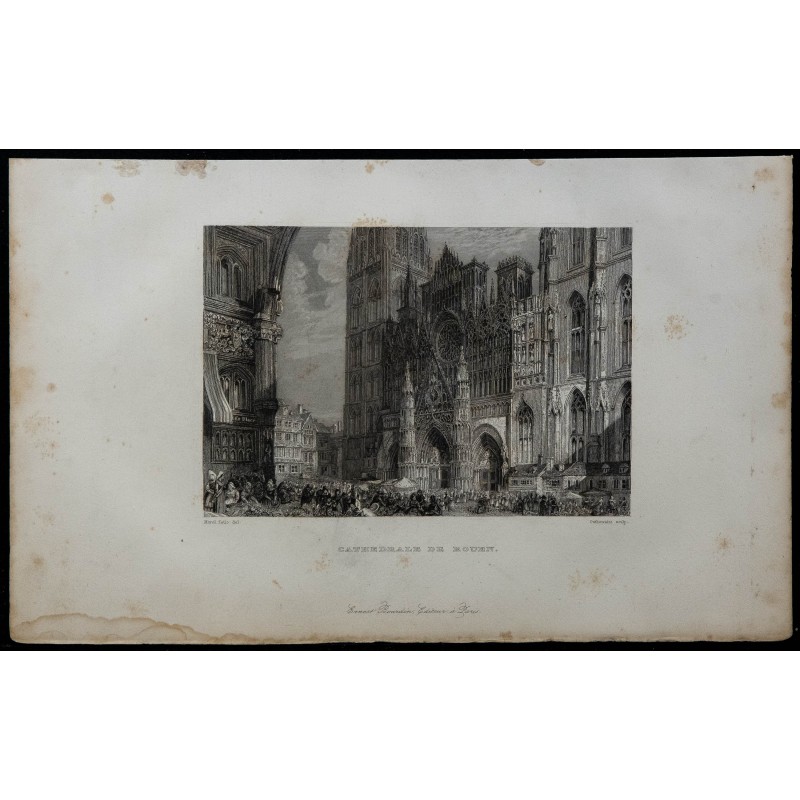 1844 - Cathédrale de Rouen 