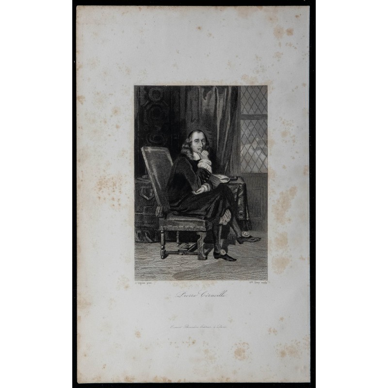 1844 - Portrait de Pierre Corneille 
