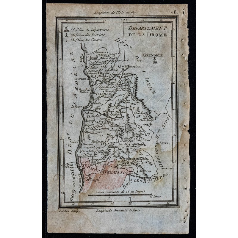 1793 - Département de la Drôme 1793 - Département de la Drôme
