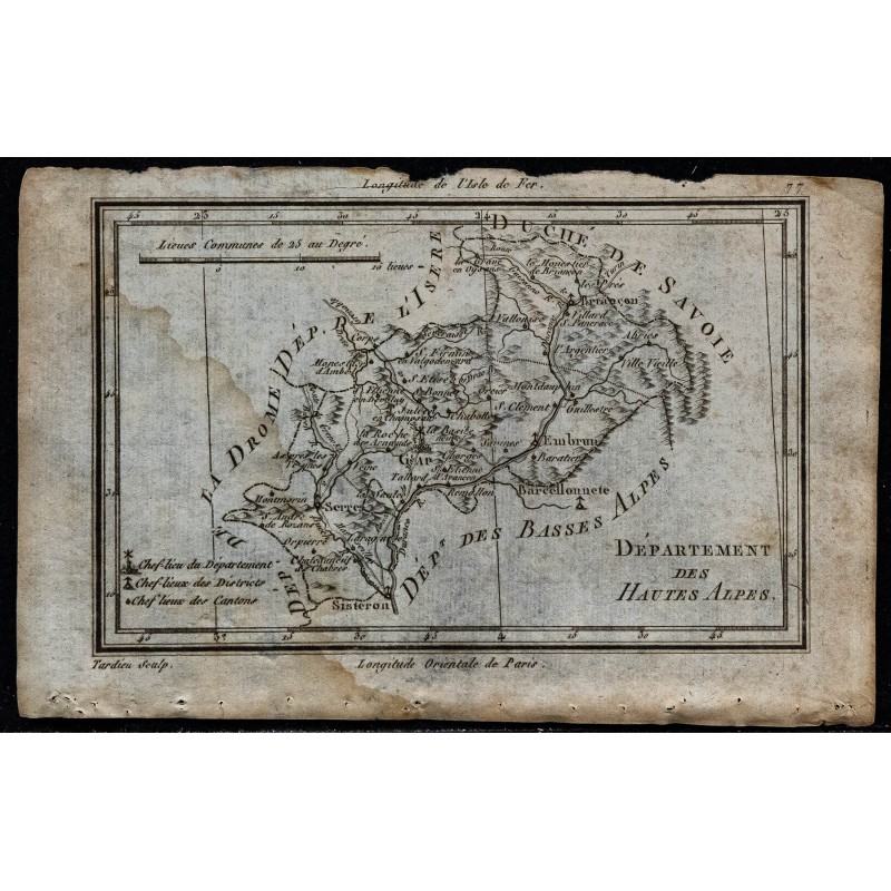 1793 - Département des Hautes-Alpes 1793 - Département des Hautes-Alpes