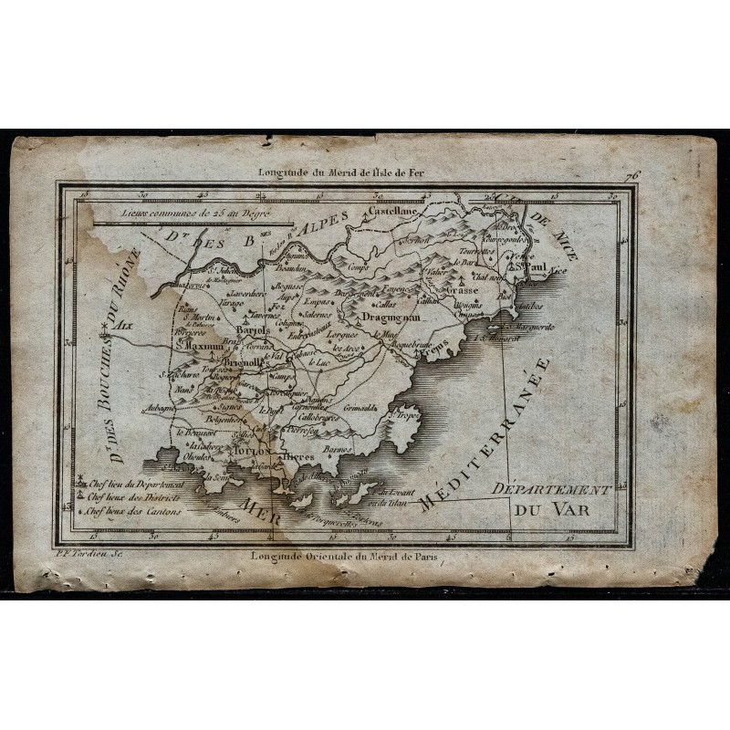 1793 - Département du Var 1793 - Département du Var