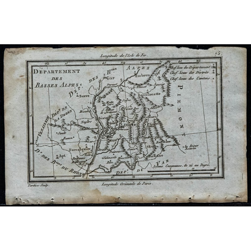 1793 - Département des Alpes-Maritimes 1793 - Département des Alpes-Maritimes