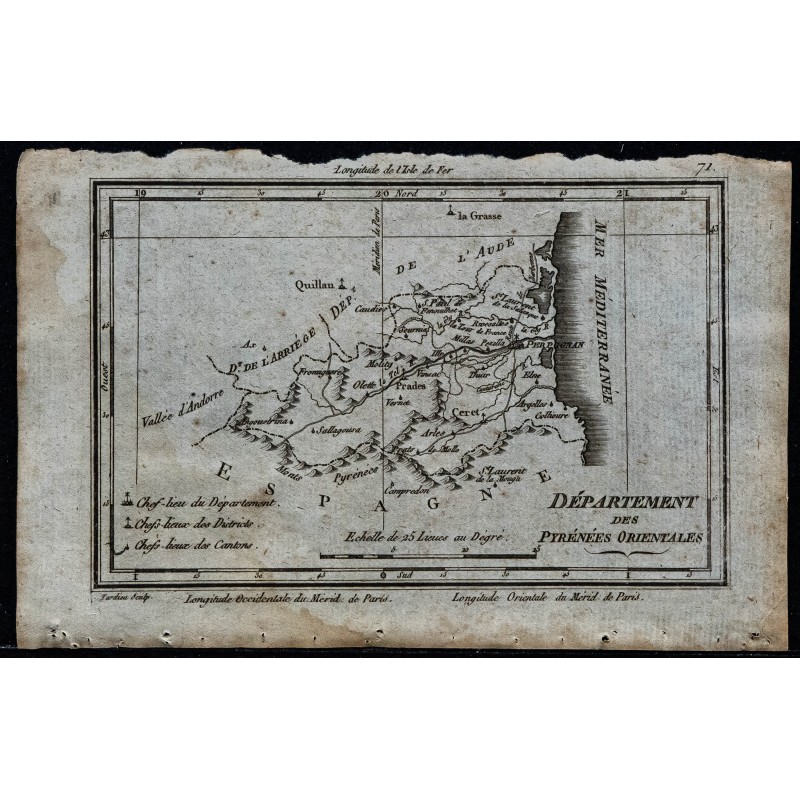 1793 - Département des Pyrénées orientales 1793 - Département des Pyrénées orientales