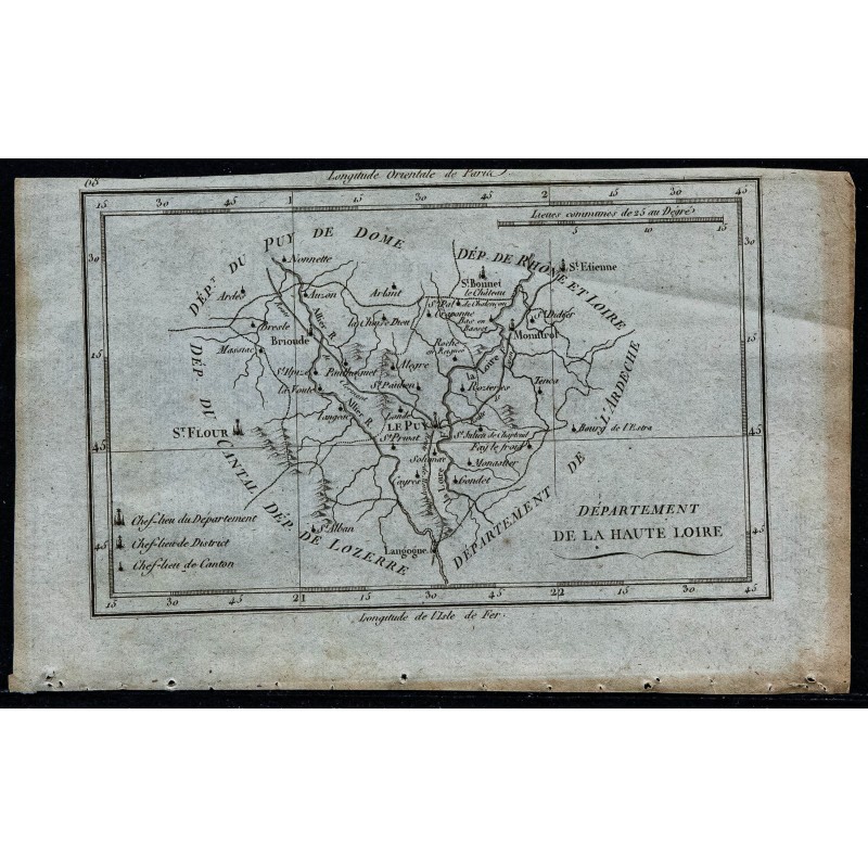 1793 - Département de la Haute-Loire 1793 - Département de la Haute-Loire
