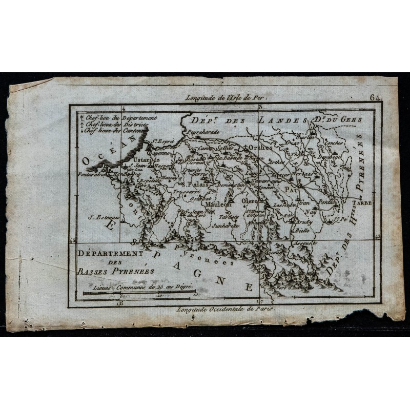 1793 - Département Pyrénées-Atlantiques 1793 - Département Pyrénées-Atlantiques