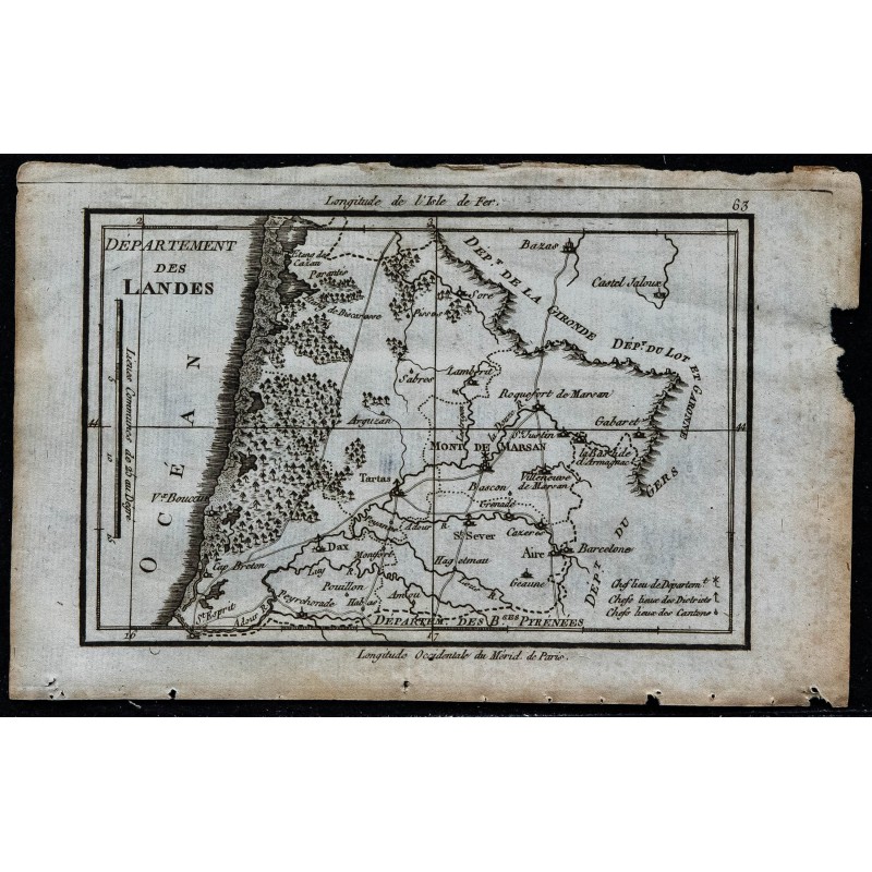 1793 - Département des Landes 1793 - Département des Landes