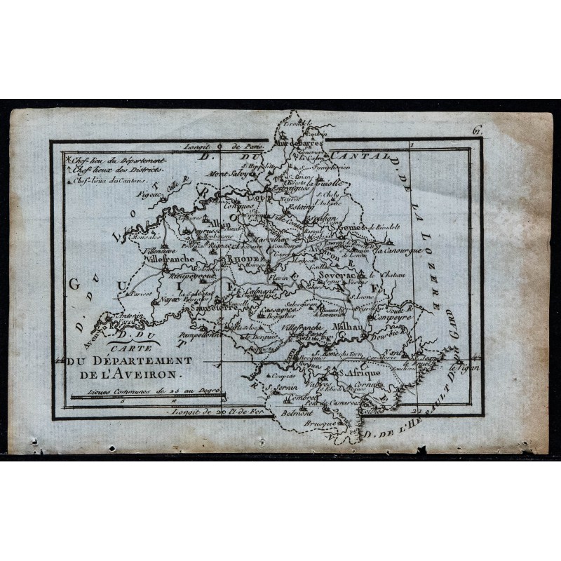 1793 - Département de l'Aveyron 