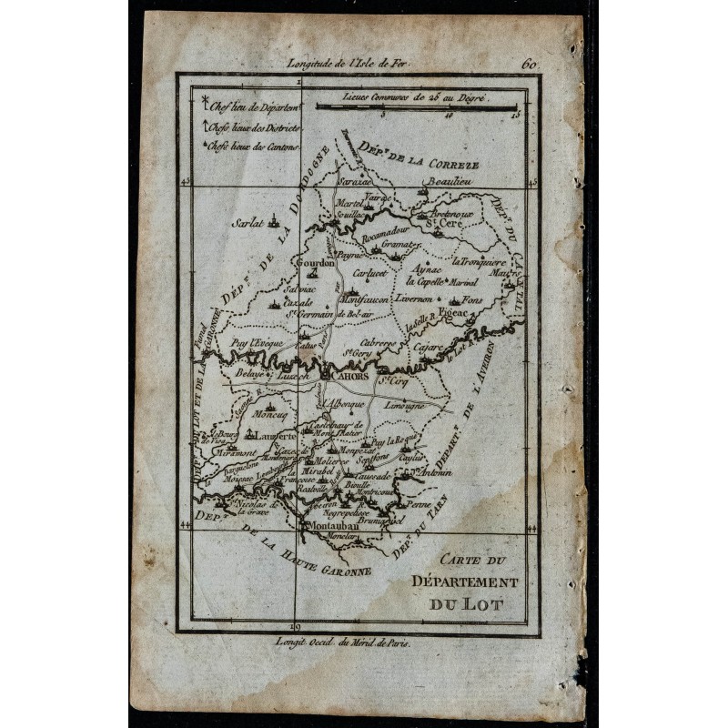 1793 - Département du Lot 1793 - Département du Lot