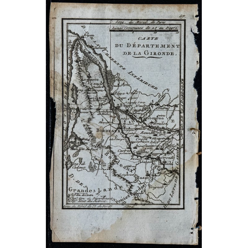 1793 - Département de la Gironde 1793 - Département de la Gironde