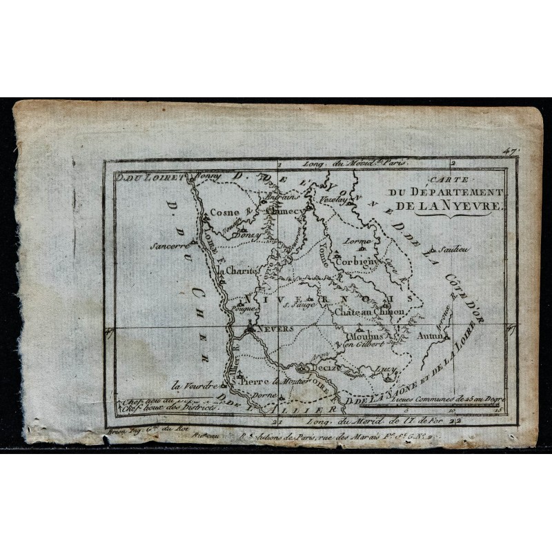 1793 - Département de la Nièvre 1793 - Département de la Nièvre