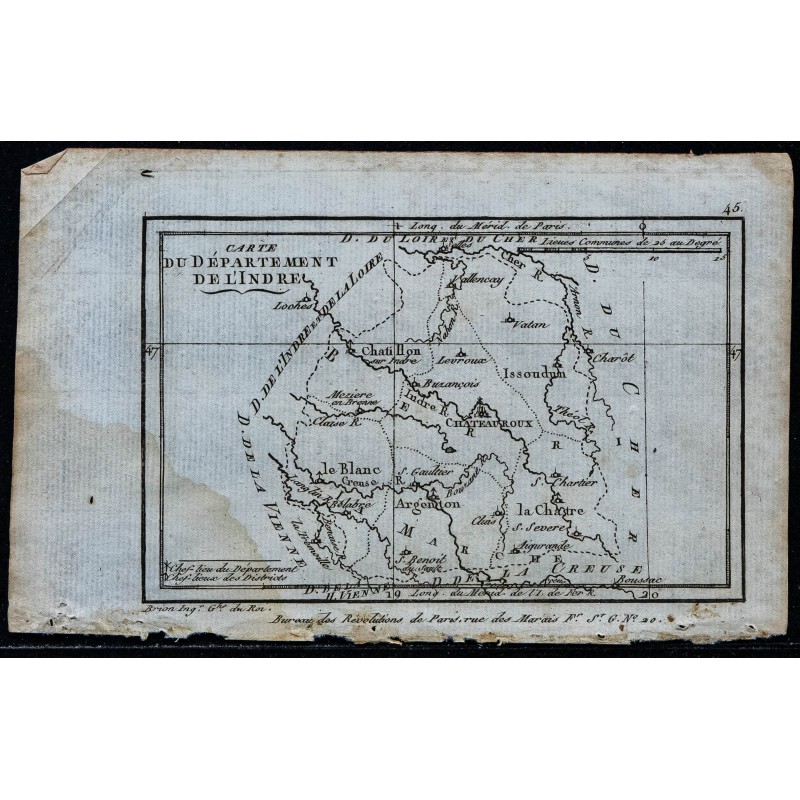 1793 - Département de l'Indre 