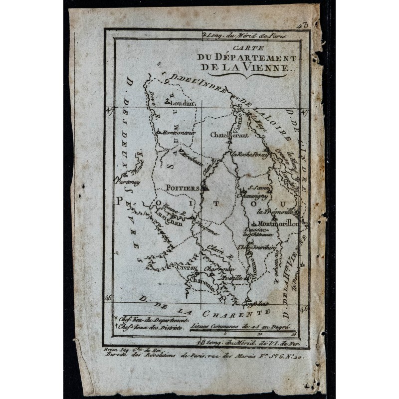 1793 - Département de la Vienne 1793 - Département de la Vienne