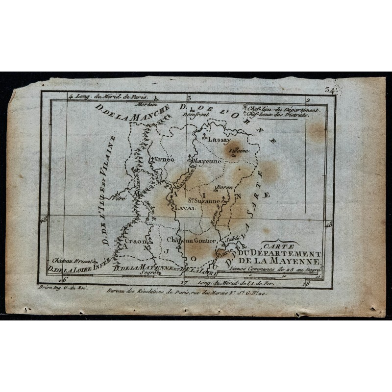 1793 - Département de la Mayenne 1793 - Département de la Mayenne