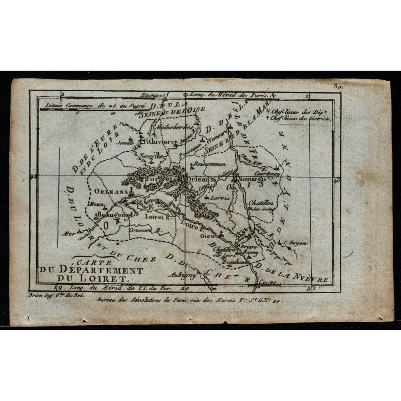 1793 - Département du Loiret 1793 - Département du Loiret