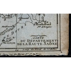 1793 - Département de la Haute-Saône 