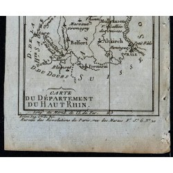 1793 - Département du Haut Rhin 