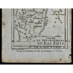 1793 - Département du Bas Rhin 