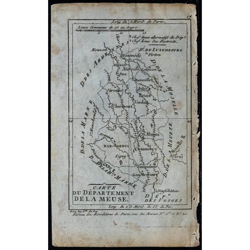 1793 - Département de la Meuse 