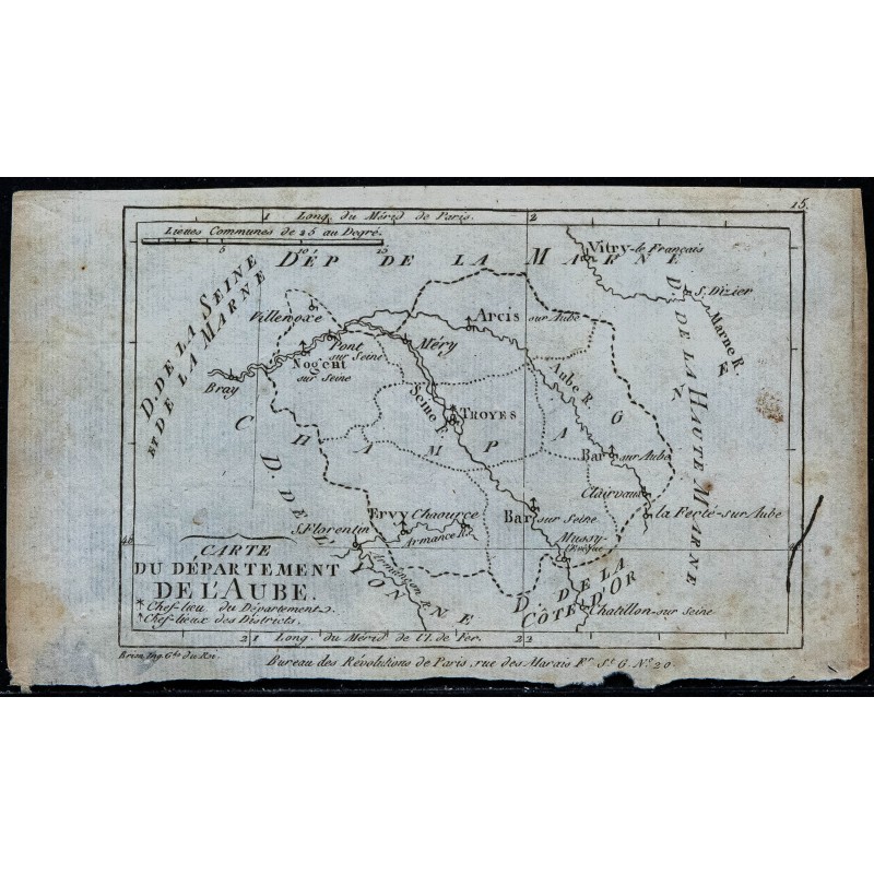 1793 - Département de l'Aube 