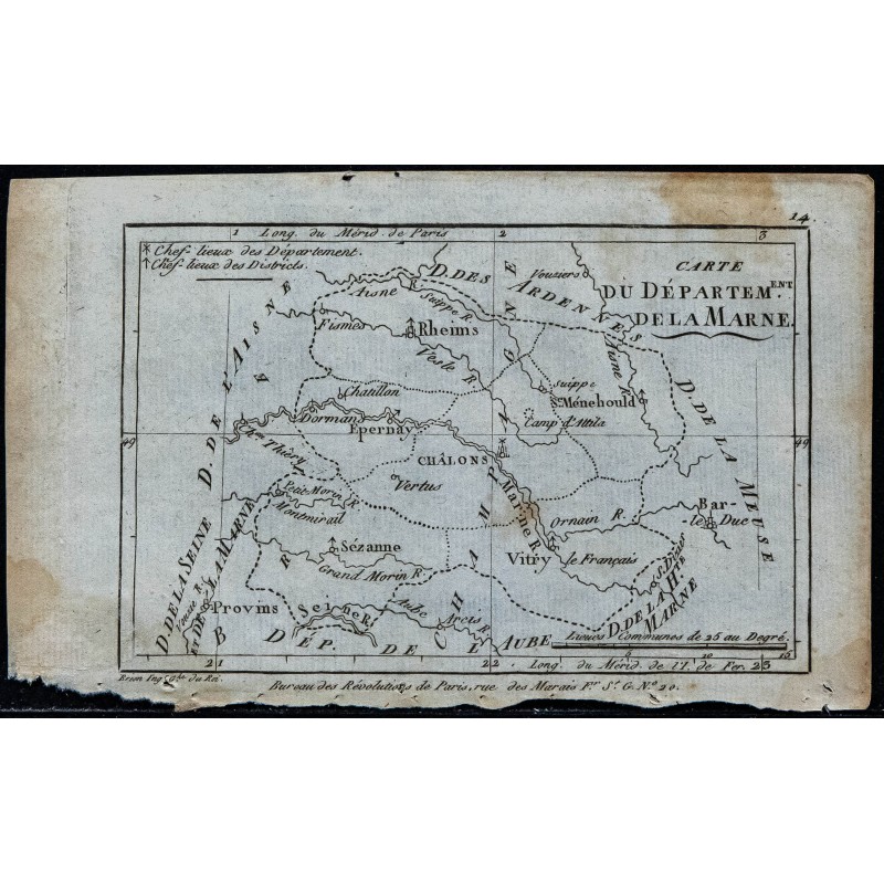 1793 - Département de la Marne 1793 - Département de la Marne