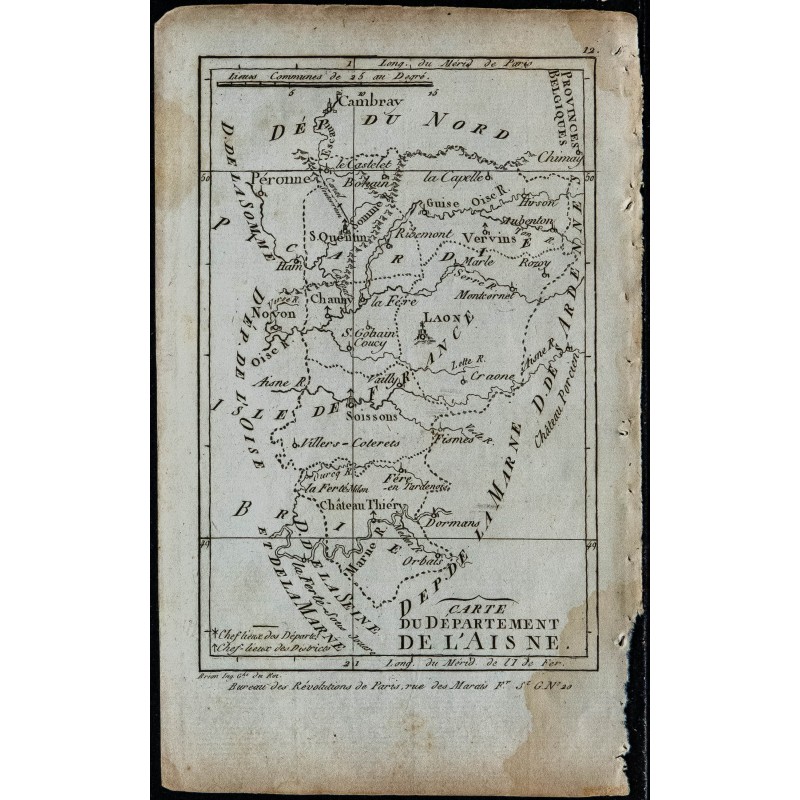 1793 - Département de l'Aisne 