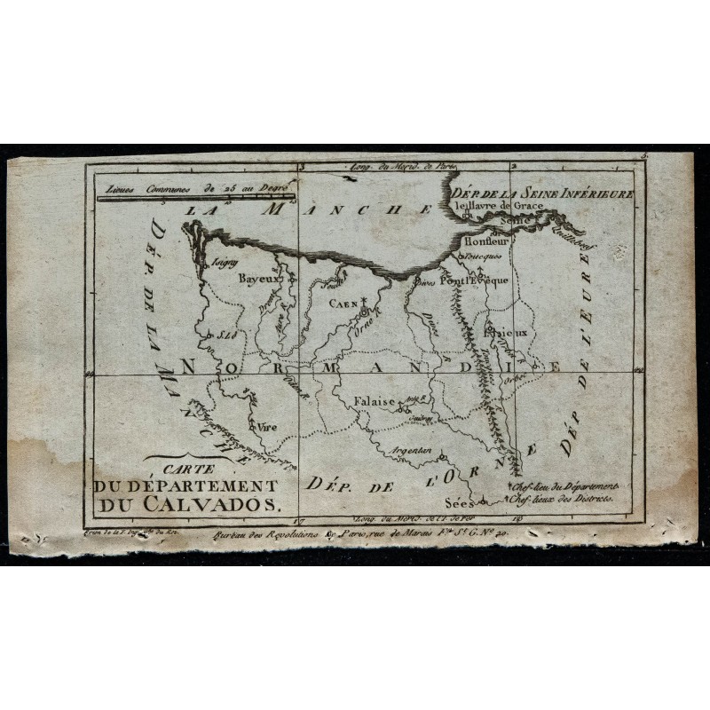 1793 - Département du Calvados 1793 - Département du Calvados