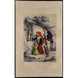 1842 - Costumes traditionnels des Pyrénées 