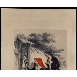 1842 - Costumes traditionnels des Pyrénées 