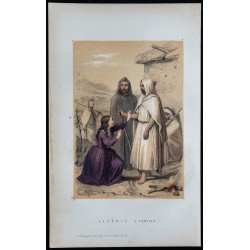 1842 - Costumes traditionnels de Kabylie 