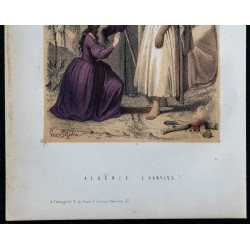 1842 - Costumes traditionnels de Kabylie 
