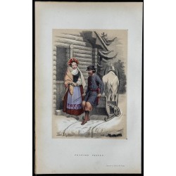 1842 - Costumes traditionnels de Russie 