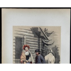 1842 - Costumes traditionnels de Russie 
