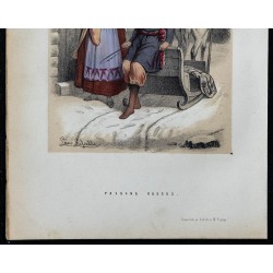 1842 - Costumes traditionnels de Russie 