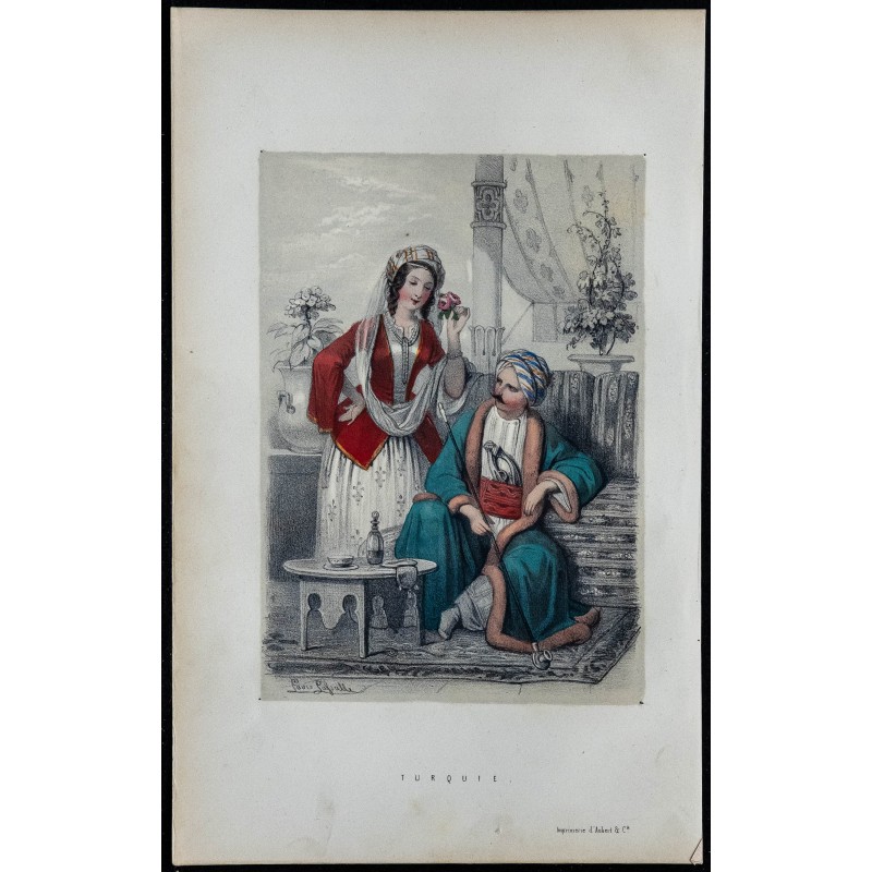 1842 - Costumes traditionnels de Turquie 