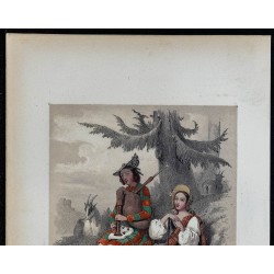 1842 - Costumes traditionnels de l'Écosse 
