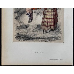 1842 - Costumes traditionnels de l'Écosse 