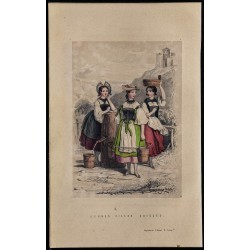 1842 - Costumes traditionnels de Suisse 