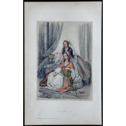 1842 - Costumes traditionnels de Géorgie 