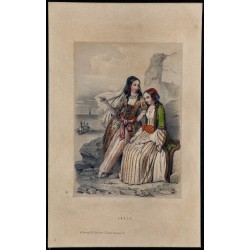 1842 - Costumes traditionnels de Grèce 