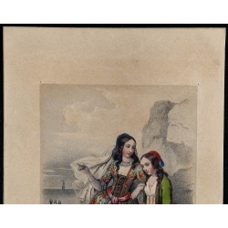 1842 - Costumes traditionnels de Grèce 