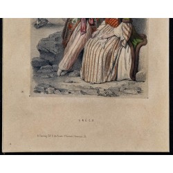 1842 - Costumes traditionnels de Grèce 