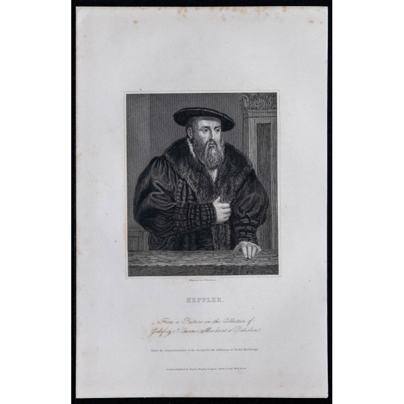 1834 - Portrait de Johannes Kepler 