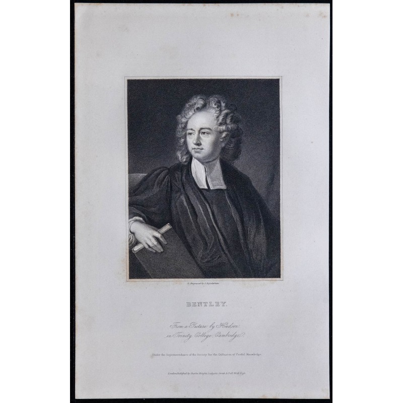 1834 - Portrait de Richard Bentley 
