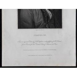 1834 - Portrait de Benjamin Franklin 