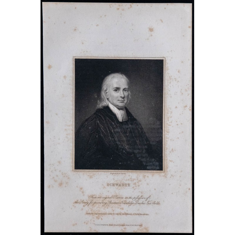 1834 - Portrait de Johann Friedrich Schwartz 